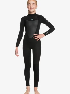 Femme Roxy 5/4/3 Prologue - Combinaison De Surf Back Zip Pour Fille 4-16