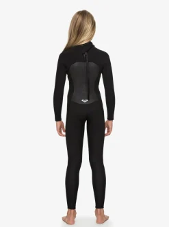 Femme Roxy 5/4/3 Prologue - Combinaison De Surf Back Zip Pour Fille 4-16