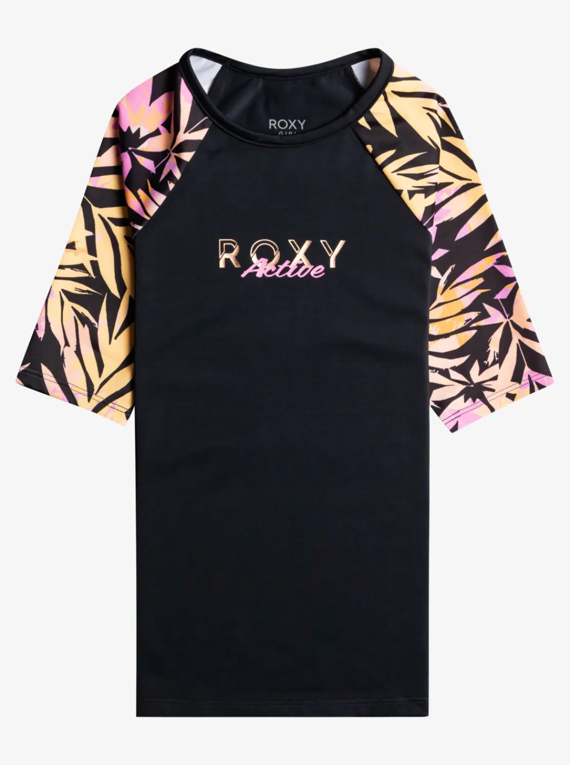 Femme Roxy Active Joy - Lycra A Manches 3/4 Pour Filles 6-16 Ans