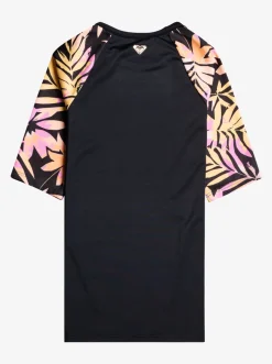 Femme Roxy Active Joy - Lycra A Manches 3/4 Pour Filles 6-16 Ans