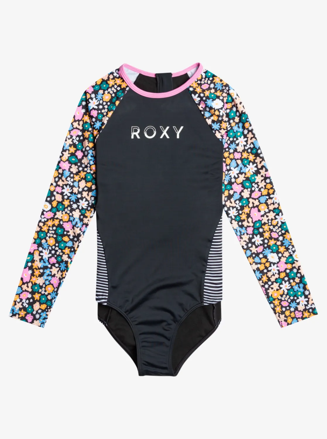 Femme Roxy Active Joy - Lycra Une Piece Manches Longues Pour Filles 6-16 Ans