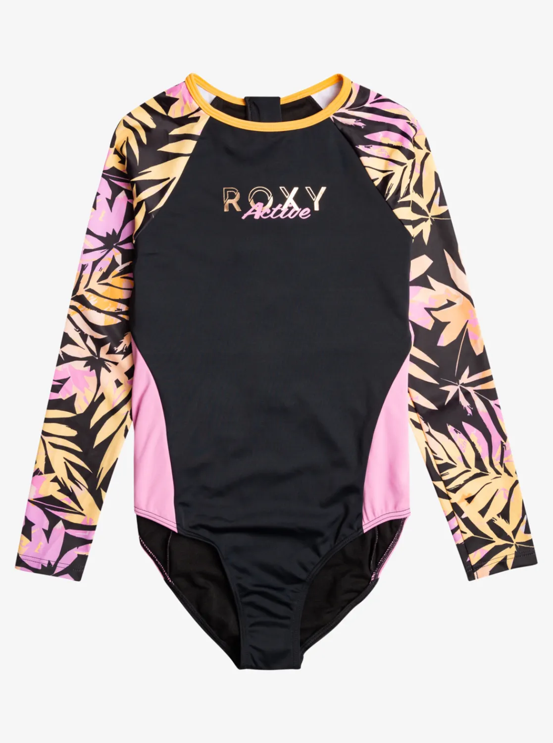Femme Roxy Active Joy - Lycra Une Piece Manches Longues Pour Filles 6-16 Ans