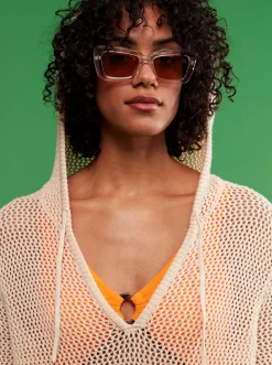 Femme Roxy After Beach Break - Haut A Capuche Poncho Pour Femme