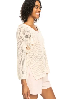 Femme Roxy After Beach Break - Haut A Capuche Poncho Pour Femme