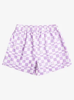 Femme Roxy All Over Again - Short Taille Elastique Pour Fille 10-16 Ans