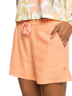 Femme Roxy Another Kiss - Short En Lin Pour Femme