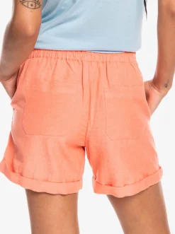 Femme Roxy Another Kiss - Short En Lin Pour Femme