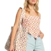 Femme Roxy Anti Bad Vibes Printed - Grand Sac Tote