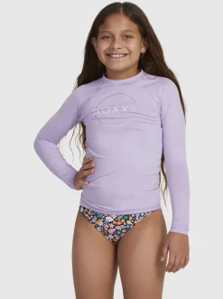Femme Roxy Beach Classics - Lycra Manches Longues Upf 50 Pour Filles 6-16 Ans