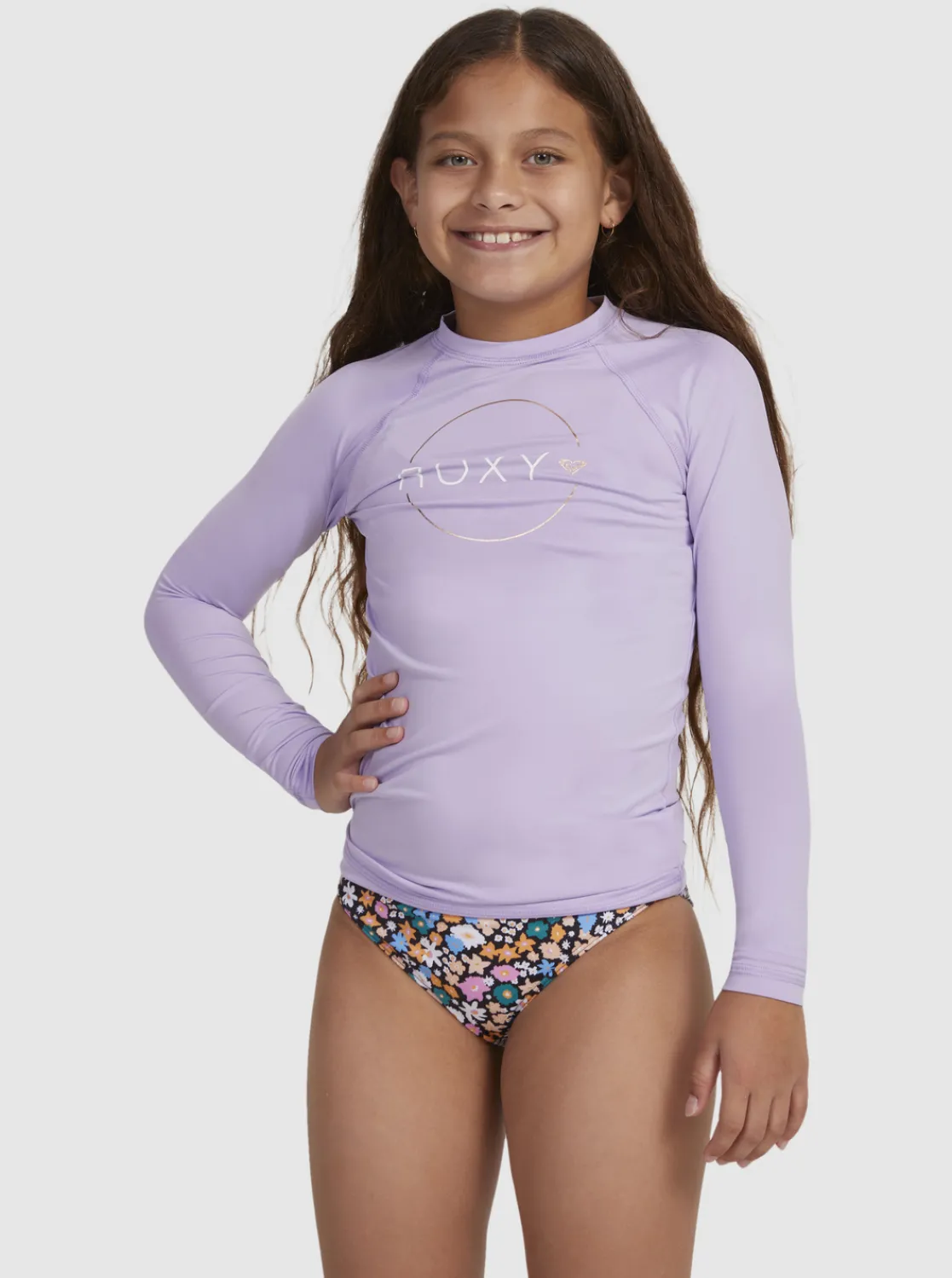 Femme Roxy Beach Classics - Lycra Manches Longues Upf 50 Pour Filles 6-16 Ans