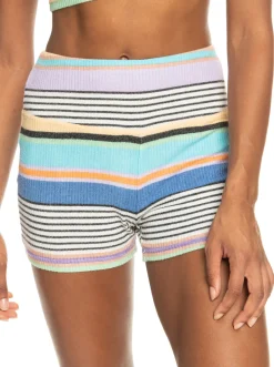 Femme Roxy Best Time Of Day - Short En Tricot Cotelepour Femme