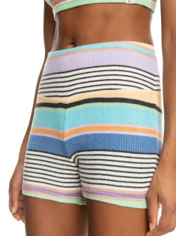 Femme Roxy Best Time Of Day - Short En Tricot Cotelepour Femme