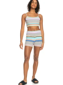 Femme Roxy Best Time Of Day - Short En Tricot Cotelepour Femme