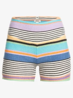 Femme Roxy Best Time Of Day - Short En Tricot Cotelepour Femme