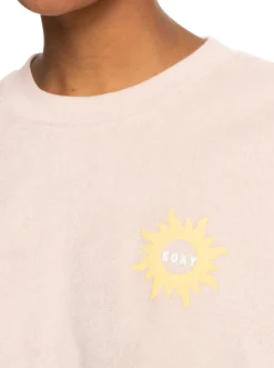 Femme Roxy Better Not Wait - Sweat En Matiere Eponge Pour Femme