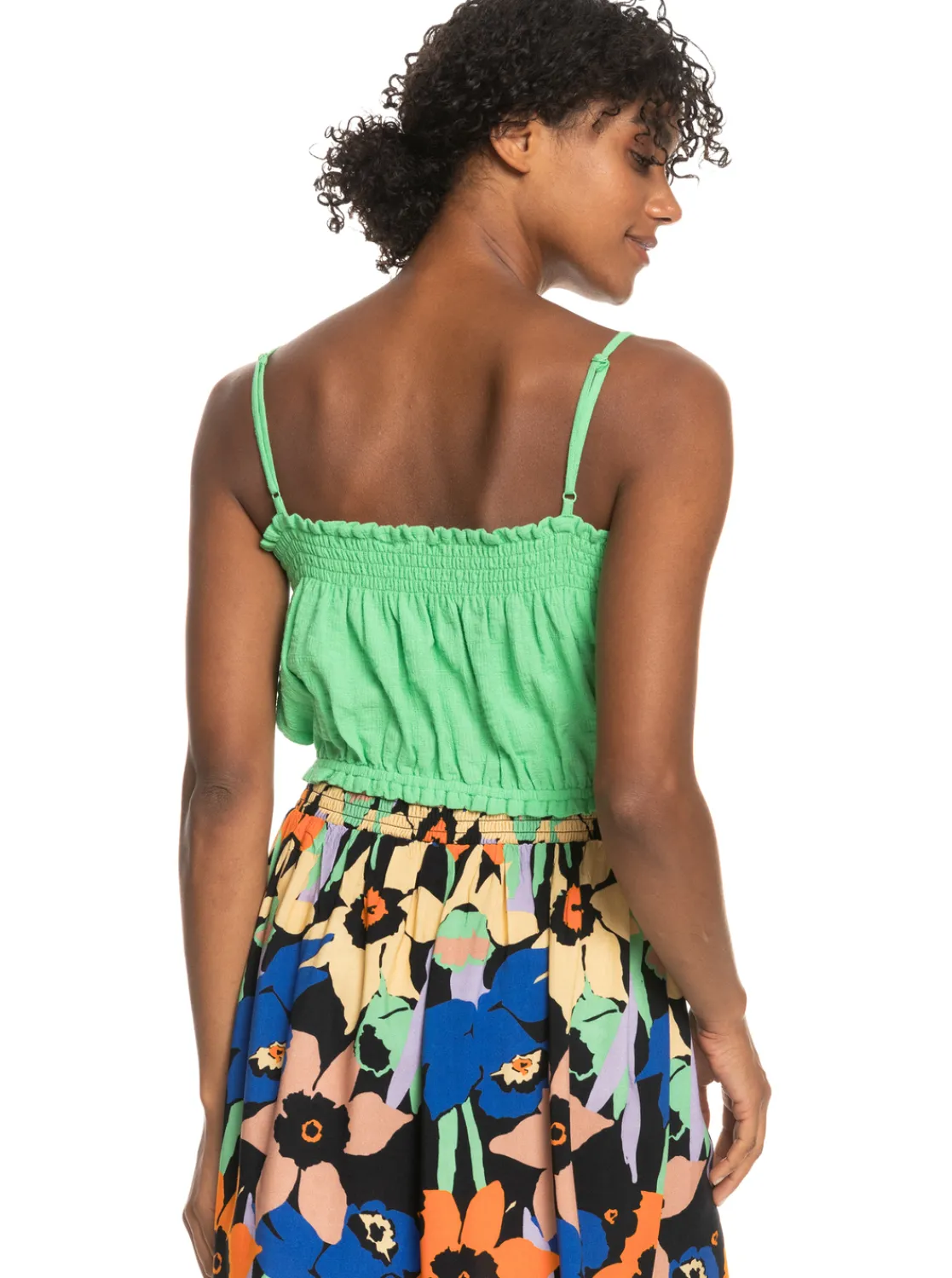 Femme Roxy Bikini Vibes - Debardeur Crop Top Pour Femme