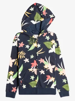 Femme Roxy Dancing With You - Sweat A Capuche Zippe Pour Fille 4-16