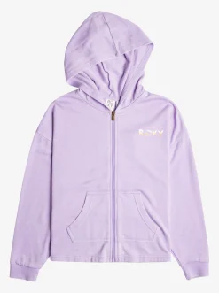 Femme Roxy Early In The Morning - Sweat A Capuche Zippe Oversize Pour Fille 4-16