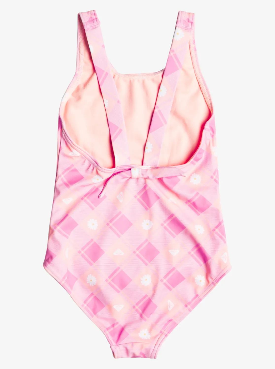 Femme Roxy Flower Plaid - Maillot De Bain Une Piece Pour Fille 2-7 Ans