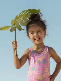 Femme Roxy Funny Bambino - Maillot De Bain Une Piece Pour Fille 2-7 Ans