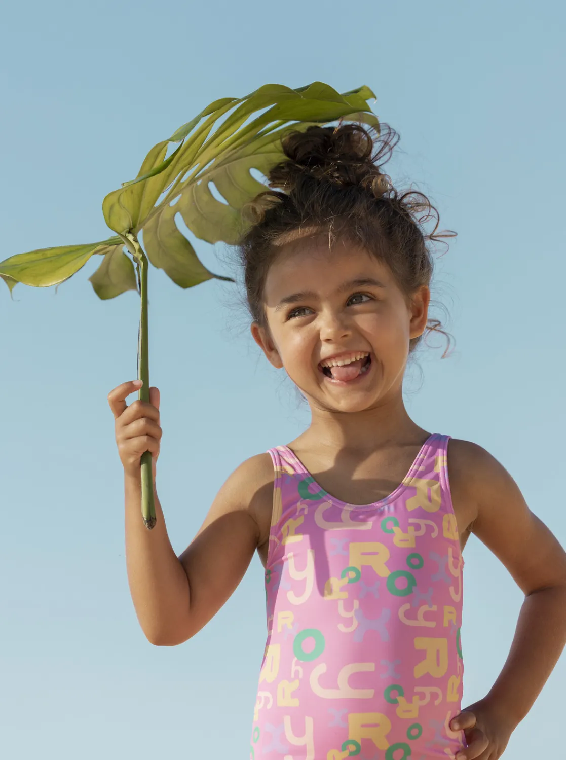 Femme Roxy Funny Bambino - Maillot De Bain Une Piece Pour Fille 2-7 Ans
