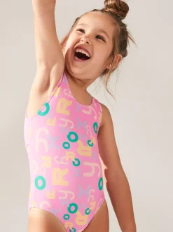 Femme Roxy Funny Bambino - Maillot De Bain Une Piece Pour Fille 2-7 Ans