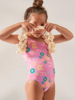 Femme Roxy Funny Bambino - Maillot De Bain Une Piece Pour Fille 2-7 Ans
