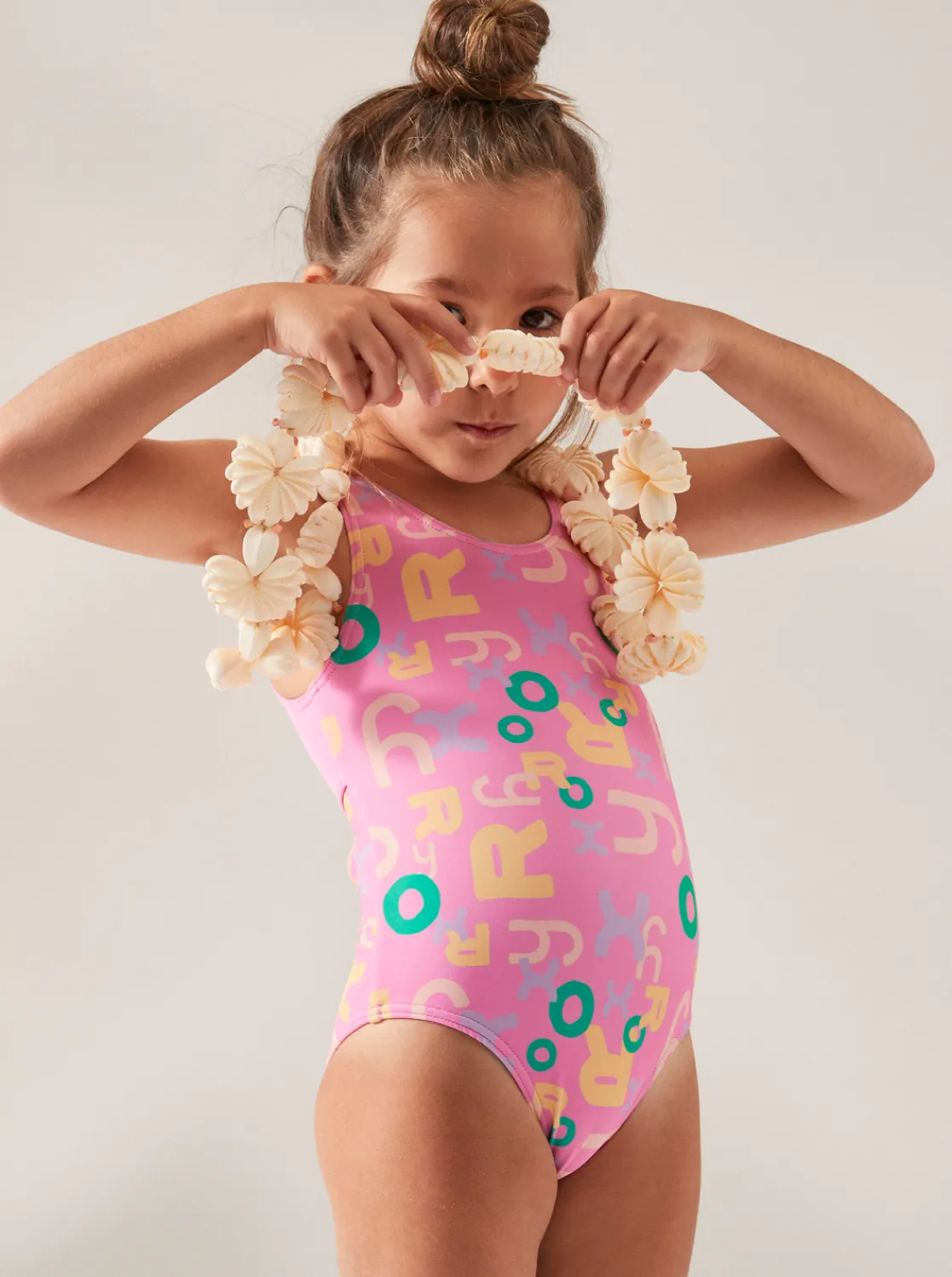 Femme Roxy Funny Bambino - Maillot De Bain Une Piece Pour Fille 2-7 Ans