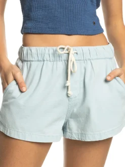 Femme Roxy Go To The Beach - Short En Jean Pour Femme