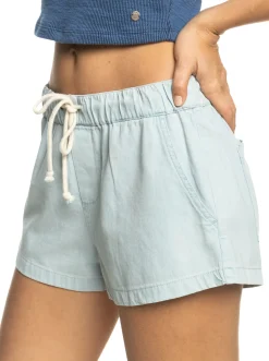 Femme Roxy Go To The Beach - Short En Jean Pour Femme