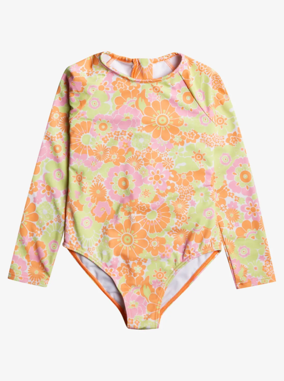 Femme Roxy Happiness Feeling - Lycra Une Piece Manches Longues Pour Fille 2-7 Ans