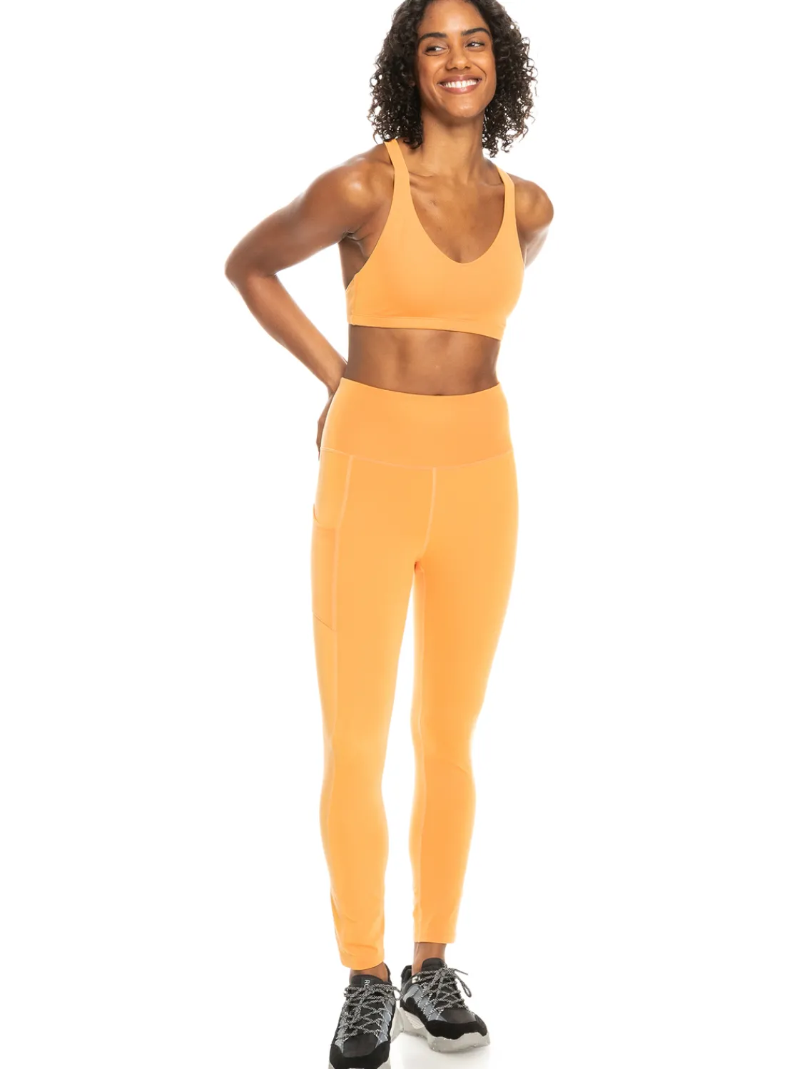 Femme Roxy Heart Into It Ankle - Legging Technique Pour Femme