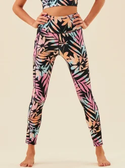 Femme Roxy Heart Into It Ankle Pt - Legging Technique Pour Femme