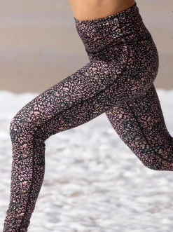 Femme Roxy Heart Into It Pt - Legging Technique Pour Femme