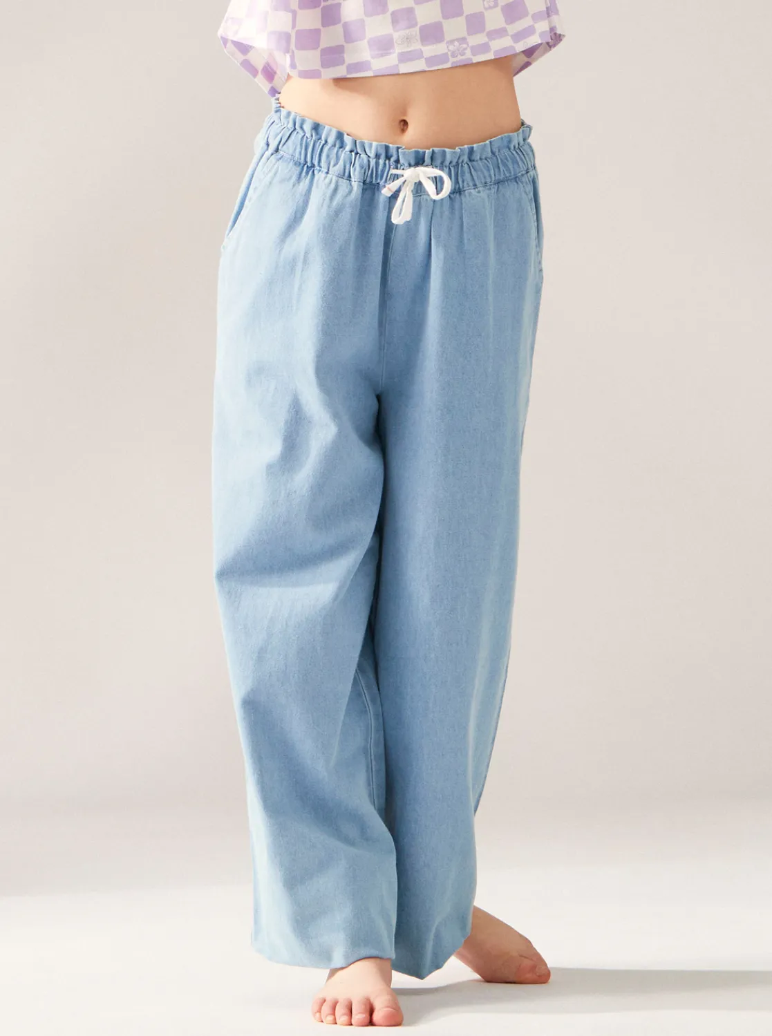 Femme Roxy Here Comes The Weekend - Pantalon Palazzopour Fille 4-16