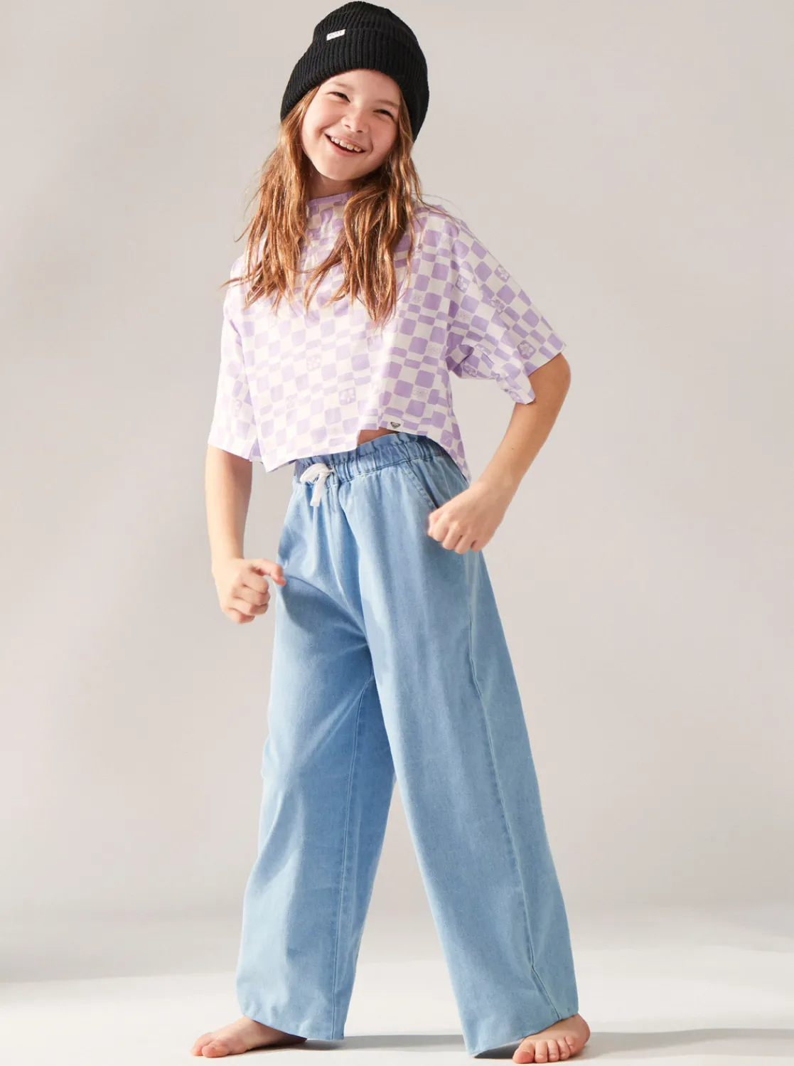 Femme Roxy Here Comes The Weekend - Pantalon Palazzopour Fille 4-16