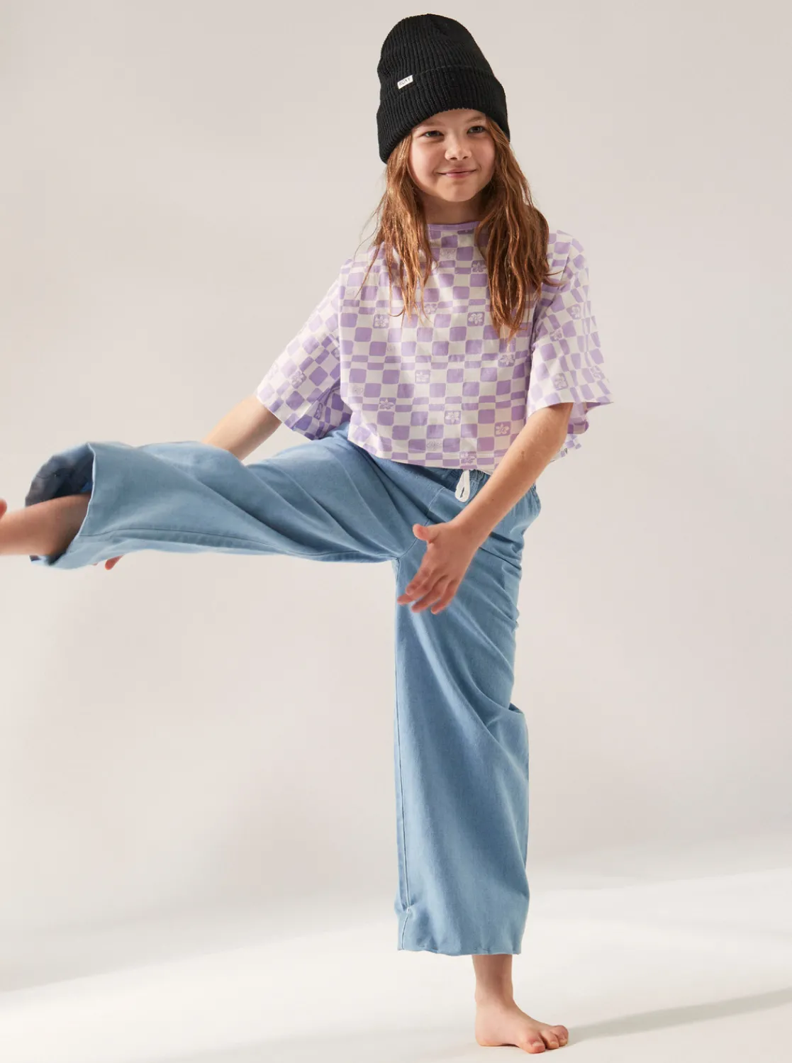 Femme Roxy Here Comes The Weekend - Pantalon Palazzopour Fille 4-16