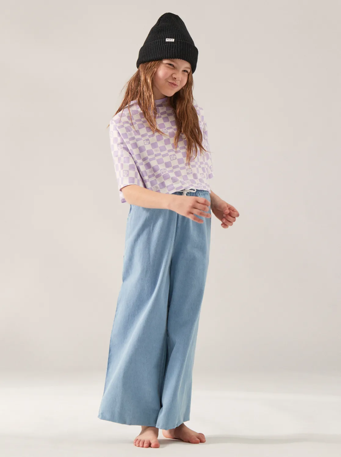 Femme Roxy Here Comes The Weekend - Pantalon Palazzopour Fille 4-16