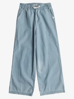 Femme Roxy Here Comes The Weekend - Pantalon Palazzopour Fille 4-16