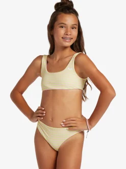 Femme Roxy Hibiscus - Ensemble Bikini Reversible Pour Filles 6-16 Ans