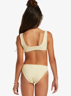 Femme Roxy Hibiscus - Ensemble Bikini Reversible Pour Filles 6-16 Ans