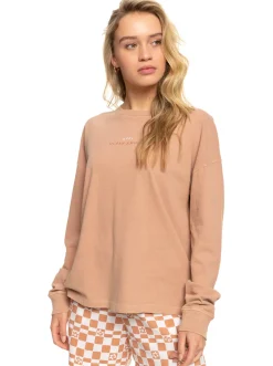 Femme Roxy Love Sunset - T-Shirt Coupe Boyfriend Oversize Pour Femme