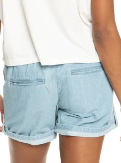 Femme Roxy Milady Beach Regular - Short En Jean Pour Femme