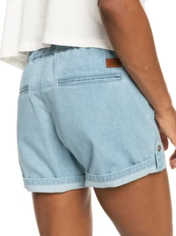 Femme Roxy Milady Beach Regular - Short En Jean Pour Femme