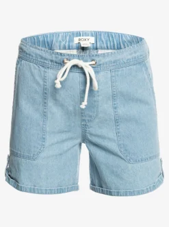 Femme Roxy Milady Beach Regular - Short En Jean Pour Femme