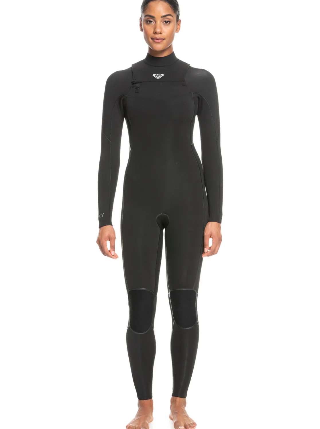 Femme Roxy 4/3Mm Elite - Combinaison De Surf Zip Poitrine Pour Femme
