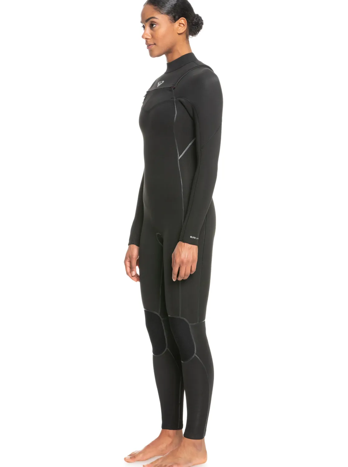 Femme Roxy 4/3Mm Elite - Combinaison De Surf Zip Poitrine Pour Femme