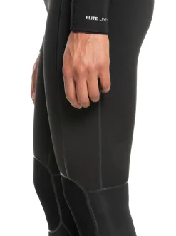 Femme Roxy 4/3Mm Elite - Combinaison De Surf Zip Poitrine Pour Femme