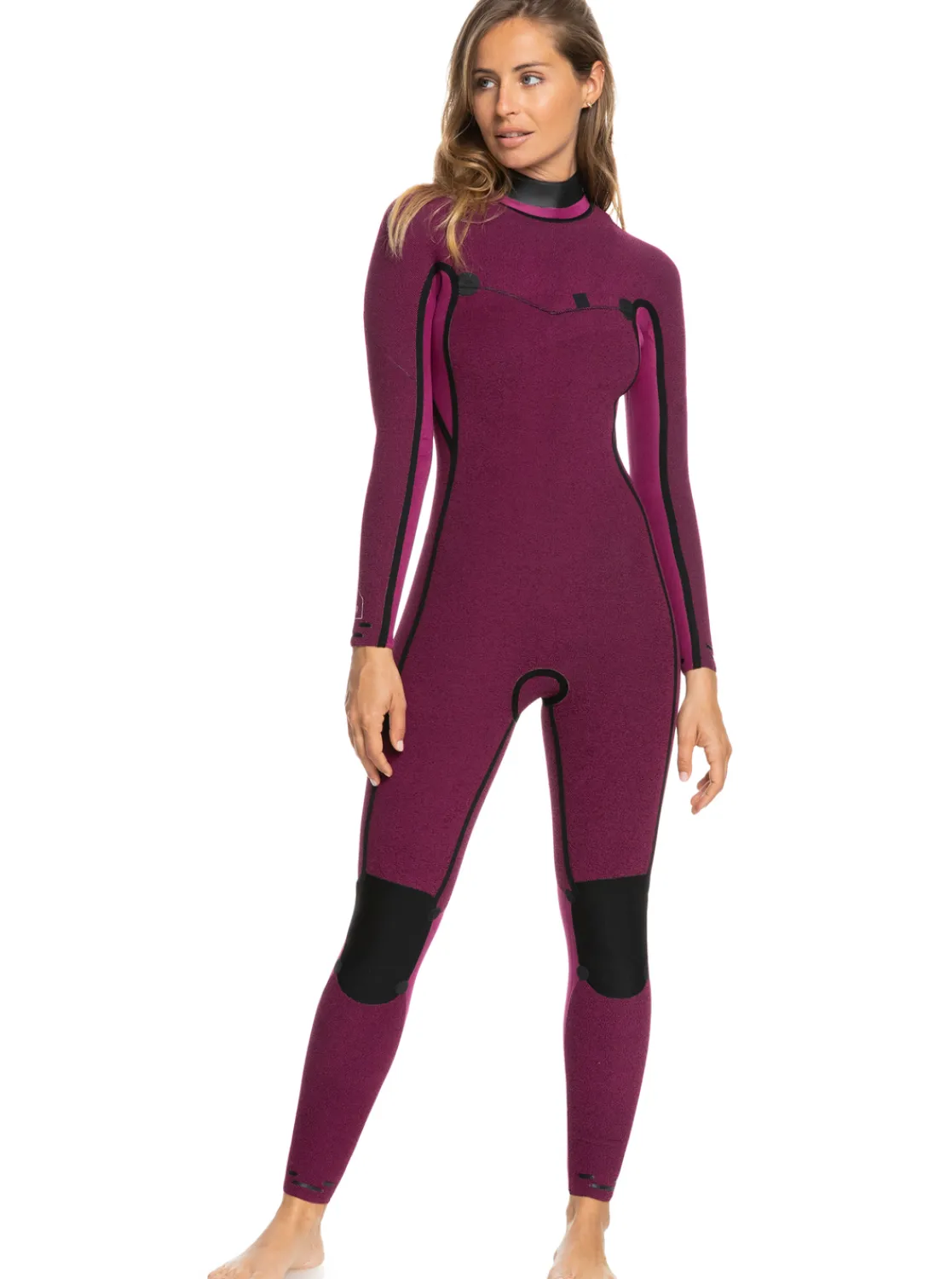 Femme Roxy 3/2Mm Elite - Combinaison De Surf Zip Poitrine Pour Femme