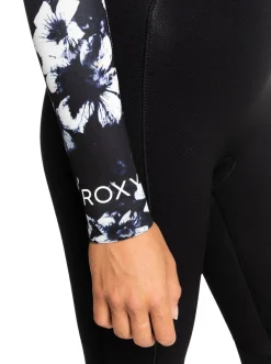 Femme Roxy 3/2Mm Elite - Combinaison De Surf Zip Poitrine Pour Femme